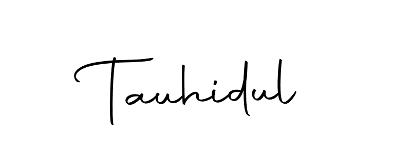 How to make Tauhidul signature? Autography-DOLnW is a professional autograph style. Create handwritten signature for Tauhidul name. Tauhidul signature style 10 images and pictures png