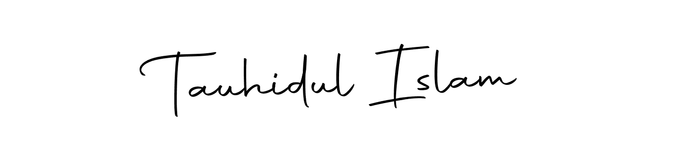 Make a beautiful signature design for name Tauhidul Islam. With this signature (Autography-DOLnW) style, you can create a handwritten signature for free. Tauhidul Islam signature style 10 images and pictures png