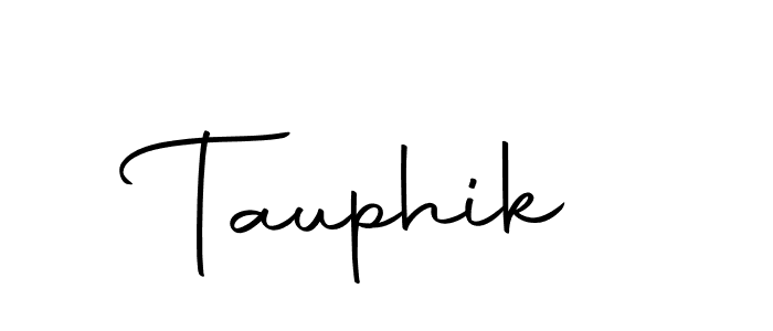 Tauphik stylish signature style. Best Handwritten Sign (Autography-DOLnW) for my name. Handwritten Signature Collection Ideas for my name Tauphik. Tauphik signature style 10 images and pictures png