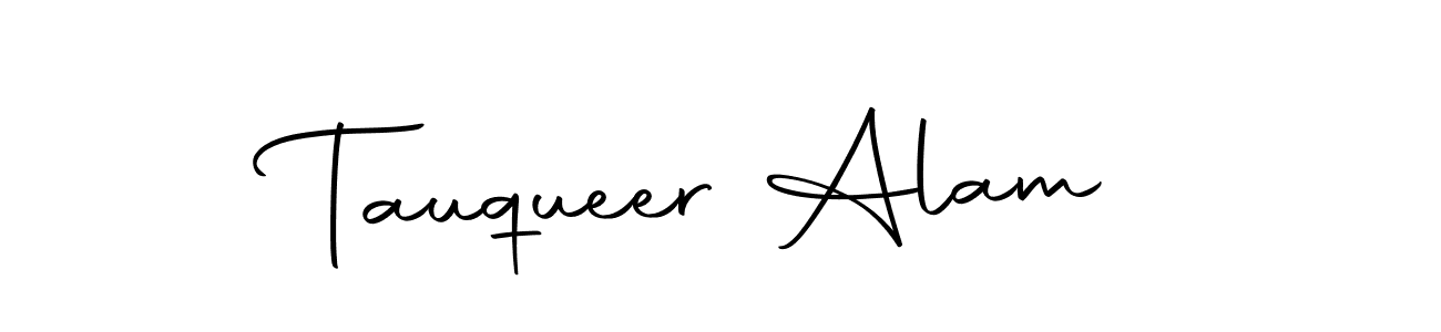 Design your own signature with our free online signature maker. With this signature software, you can create a handwritten (Autography-DOLnW) signature for name Tauqueer Alam. Tauqueer Alam signature style 10 images and pictures png