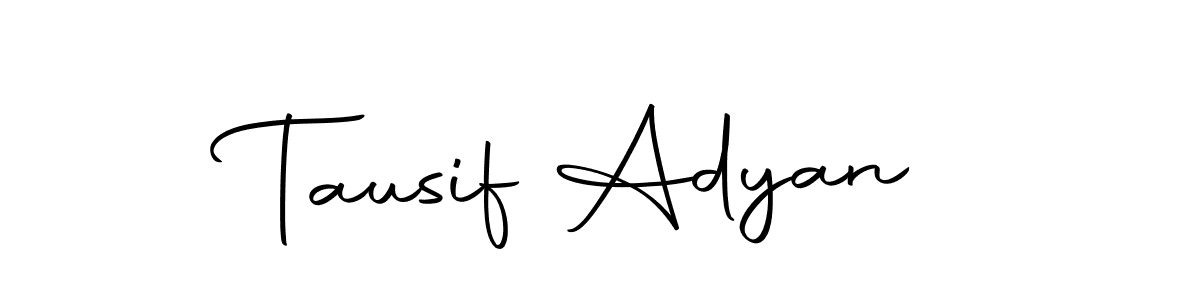 Make a beautiful signature design for name Tausif Adyan. With this signature (Autography-DOLnW) style, you can create a handwritten signature for free. Tausif Adyan signature style 10 images and pictures png
