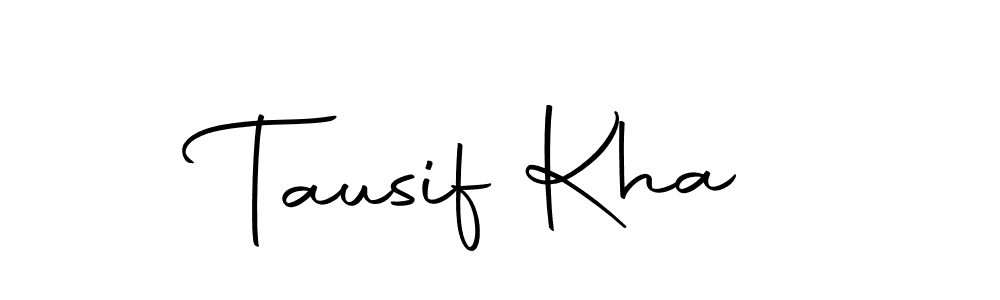 Tausif Kha stylish signature style. Best Handwritten Sign (Autography-DOLnW) for my name. Handwritten Signature Collection Ideas for my name Tausif Kha. Tausif Kha signature style 10 images and pictures png