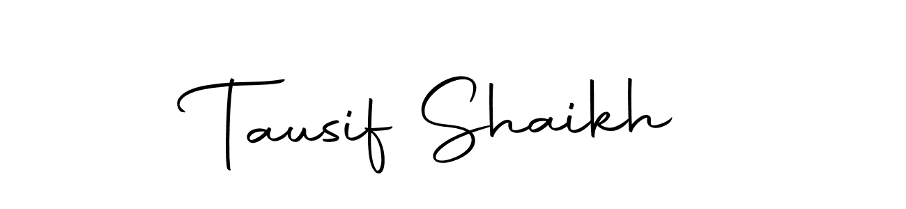 Also we have Tausif Shaikh name is the best signature style. Create professional handwritten signature collection using Autography-DOLnW autograph style. Tausif Shaikh signature style 10 images and pictures png