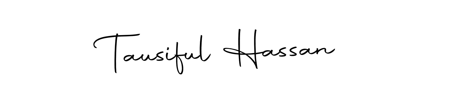 Design your own signature with our free online signature maker. With this signature software, you can create a handwritten (Autography-DOLnW) signature for name Tausiful Hassan. Tausiful Hassan signature style 10 images and pictures png