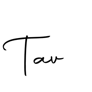 How to make Tav signature? Autography-DOLnW is a professional autograph style. Create handwritten signature for Tav name. Tav signature style 10 images and pictures png