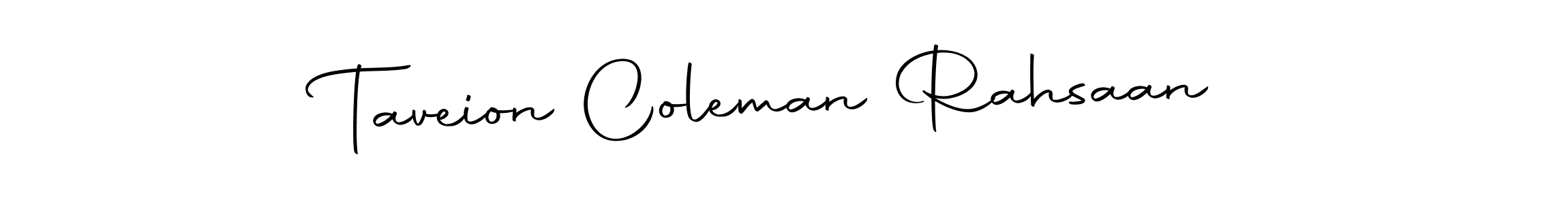 How to Draw Taveion Coleman Rahsaan signature style? Autography-DOLnW is a latest design signature styles for name Taveion Coleman Rahsaan. Taveion Coleman Rahsaan signature style 10 images and pictures png