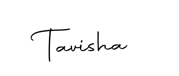Design your own signature with our free online signature maker. With this signature software, you can create a handwritten (Autography-DOLnW) signature for name Tavisha. Tavisha signature style 10 images and pictures png