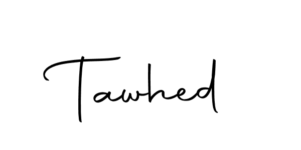 How to make Tawhed signature? Autography-DOLnW is a professional autograph style. Create handwritten signature for Tawhed name. Tawhed signature style 10 images and pictures png