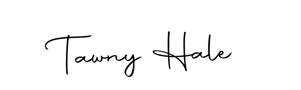 Design your own signature with our free online signature maker. With this signature software, you can create a handwritten (Autography-DOLnW) signature for name Tawny Hale. Tawny Hale signature style 10 images and pictures png