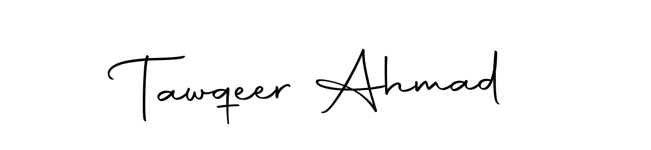 Tawqeer Ahmad stylish signature style. Best Handwritten Sign (Autography-DOLnW) for my name. Handwritten Signature Collection Ideas for my name Tawqeer Ahmad. Tawqeer Ahmad signature style 10 images and pictures png