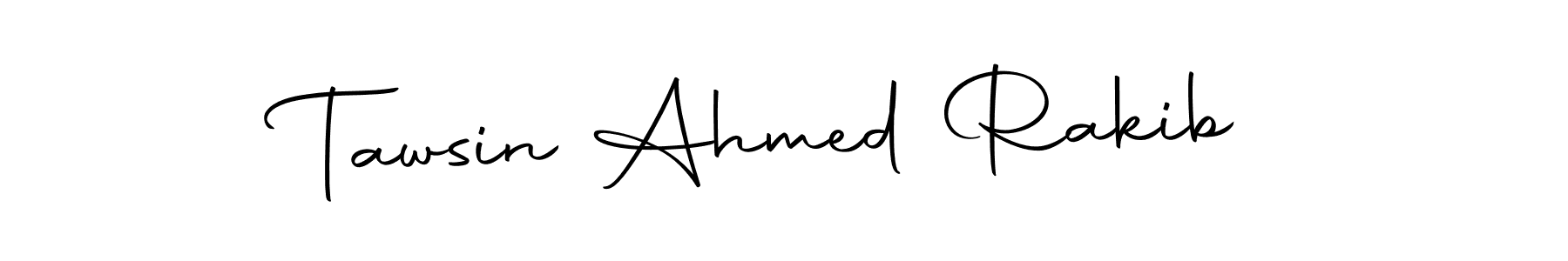 Make a beautiful signature design for name Tawsin Ahmed Rakib. With this signature (Autography-DOLnW) style, you can create a handwritten signature for free. Tawsin Ahmed Rakib signature style 10 images and pictures png