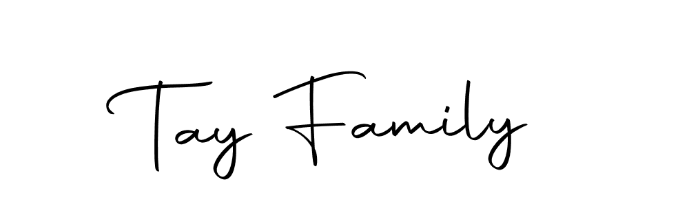 You should practise on your own different ways (Autography-DOLnW) to write your name (Tay Family) in signature. don't let someone else do it for you. Tay Family signature style 10 images and pictures png