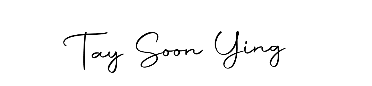 Also You can easily find your signature by using the search form. We will create Tay Soon Ying name handwritten signature images for you free of cost using Autography-DOLnW sign style. Tay Soon Ying signature style 10 images and pictures png