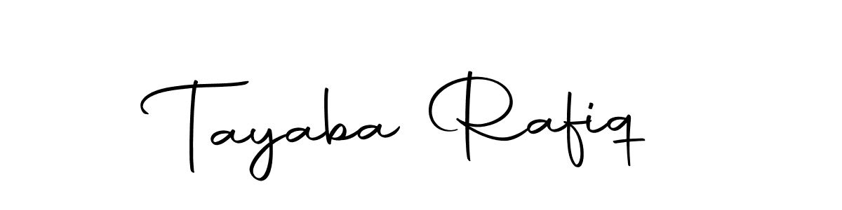 Tayaba Rafiq stylish signature style. Best Handwritten Sign (Autography-DOLnW) for my name. Handwritten Signature Collection Ideas for my name Tayaba Rafiq. Tayaba Rafiq signature style 10 images and pictures png