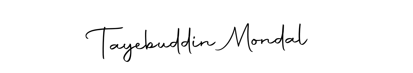 Also You can easily find your signature by using the search form. We will create Tayebuddin Mondal name handwritten signature images for you free of cost using Autography-DOLnW sign style. Tayebuddin Mondal signature style 10 images and pictures png