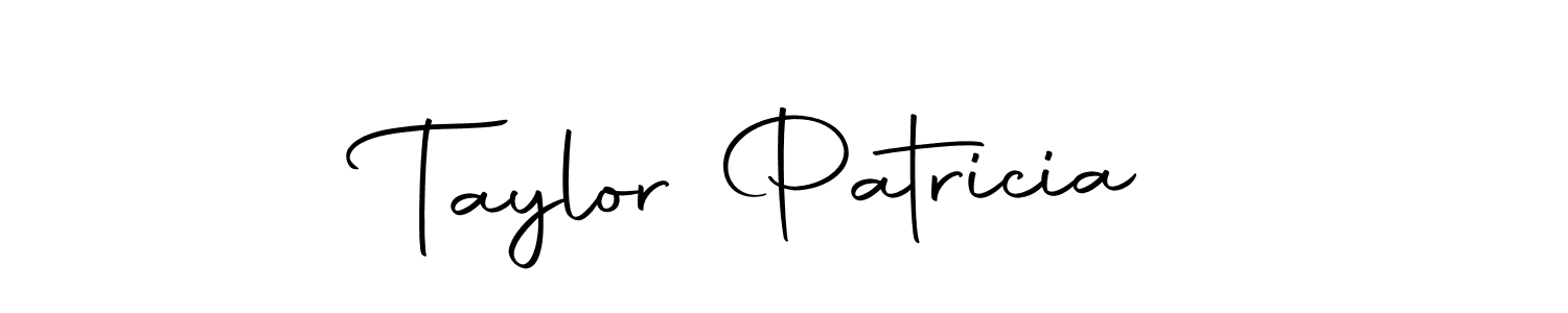 Design your own signature with our free online signature maker. With this signature software, you can create a handwritten (Autography-DOLnW) signature for name Taylor Patricia. Taylor Patricia signature style 10 images and pictures png