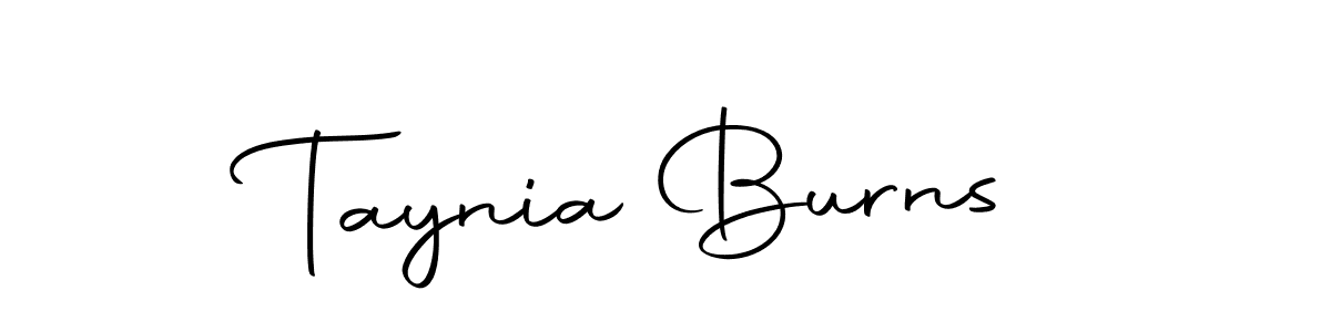 if you are searching for the best signature style for your name Taynia Burns. so please give up your signature search. here we have designed multiple signature styles  using Autography-DOLnW. Taynia Burns signature style 10 images and pictures png