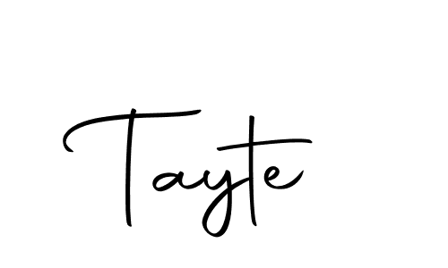 Use a signature maker to create a handwritten signature online. With this signature software, you can design (Autography-DOLnW) your own signature for name Tayte. Tayte signature style 10 images and pictures png