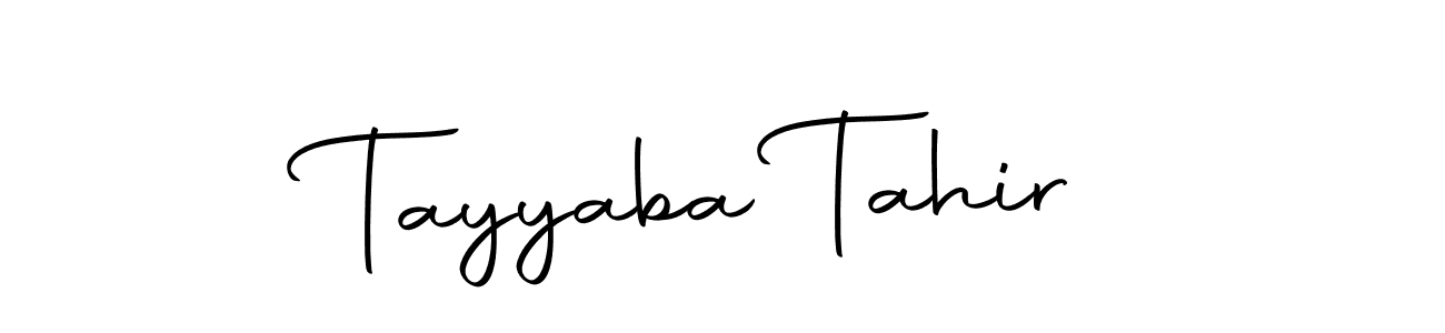 Use a signature maker to create a handwritten signature online. With this signature software, you can design (Autography-DOLnW) your own signature for name Tayyaba Tahir. Tayyaba Tahir signature style 10 images and pictures png