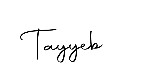 How to make Tayyeb signature? Autography-DOLnW is a professional autograph style. Create handwritten signature for Tayyeb name. Tayyeb signature style 10 images and pictures png