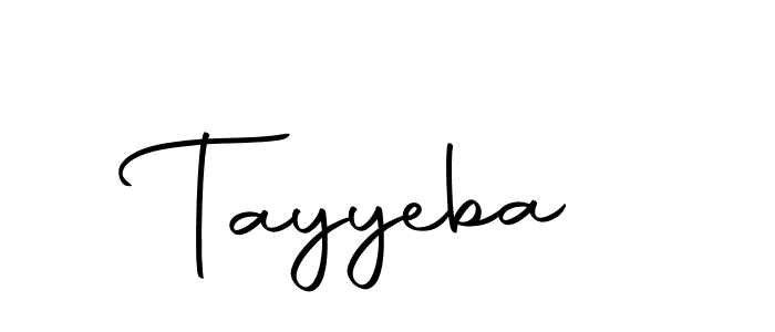 Also You can easily find your signature by using the search form. We will create Tayyeba name handwritten signature images for you free of cost using Autography-DOLnW sign style. Tayyeba signature style 10 images and pictures png