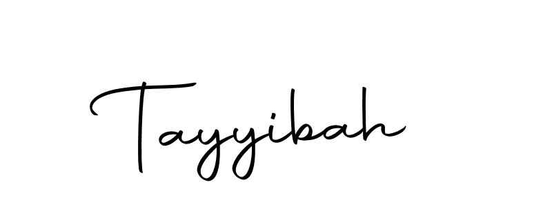 Make a beautiful signature design for name Tayyibah. With this signature (Autography-DOLnW) style, you can create a handwritten signature for free. Tayyibah signature style 10 images and pictures png