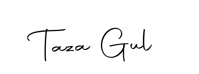 You can use this online signature creator to create a handwritten signature for the name Taza Gul. This is the best online autograph maker. Taza Gul signature style 10 images and pictures png