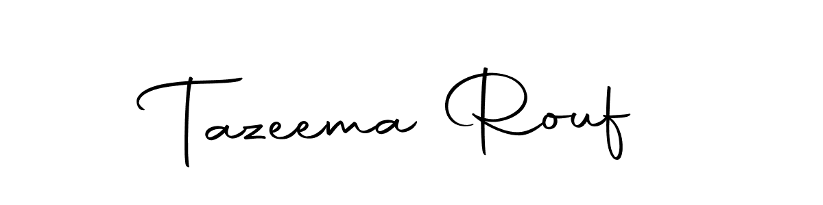 Check out images of Autograph of Tazeema Rouf name. Actor Tazeema Rouf Signature Style. Autography-DOLnW is a professional sign style online. Tazeema Rouf signature style 10 images and pictures png