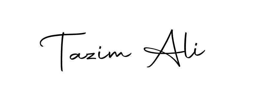 Design your own signature with our free online signature maker. With this signature software, you can create a handwritten (Autography-DOLnW) signature for name Tazim Ali. Tazim Ali signature style 10 images and pictures png