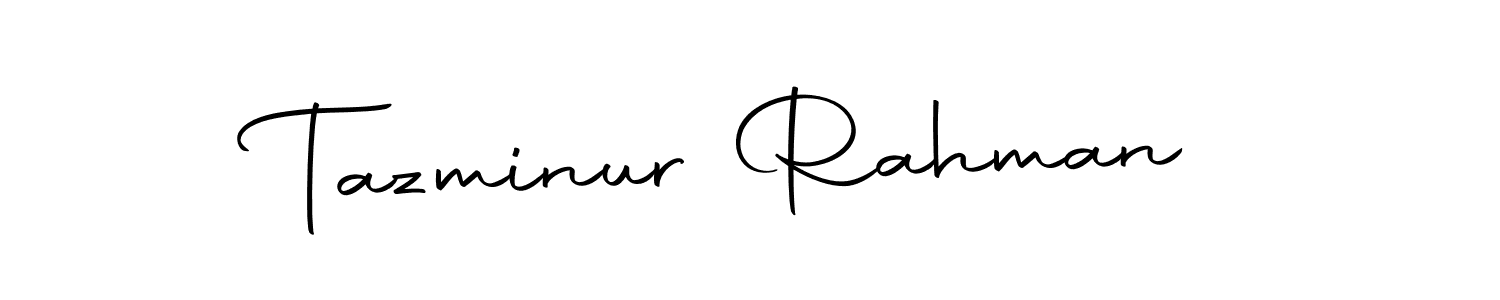 It looks lik you need a new signature style for name Tazminur Rahman. Design unique handwritten (Autography-DOLnW) signature with our free signature maker in just a few clicks. Tazminur Rahman signature style 10 images and pictures png