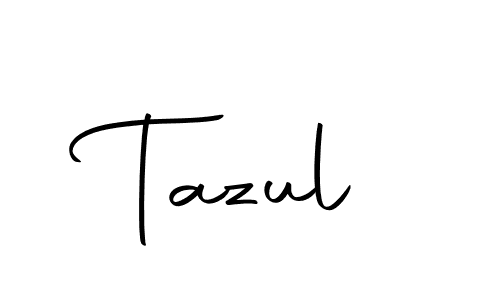 The best way (Autography-DOLnW) to make a short signature is to pick only two or three words in your name. The name Tazul include a total of six letters. For converting this name. Tazul signature style 10 images and pictures png