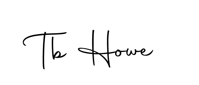 The best way (Autography-DOLnW) to make a short signature is to pick only two or three words in your name. The name Tb Howe include a total of six letters. For converting this name. Tb Howe signature style 10 images and pictures png