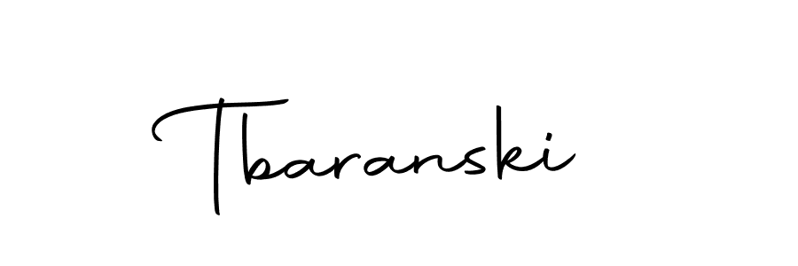 Similarly Autography-DOLnW is the best handwritten signature design. Signature creator online .You can use it as an online autograph creator for name Tbaranski. Tbaranski signature style 10 images and pictures png