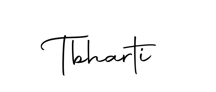Similarly Autography-DOLnW is the best handwritten signature design. Signature creator online .You can use it as an online autograph creator for name Tbharti. Tbharti signature style 10 images and pictures png