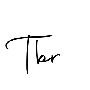 Make a beautiful signature design for name Tbr. With this signature (Autography-DOLnW) style, you can create a handwritten signature for free. Tbr signature style 10 images and pictures png