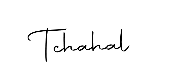 Create a beautiful signature design for name Tchahal. With this signature (Autography-DOLnW) fonts, you can make a handwritten signature for free. Tchahal signature style 10 images and pictures png