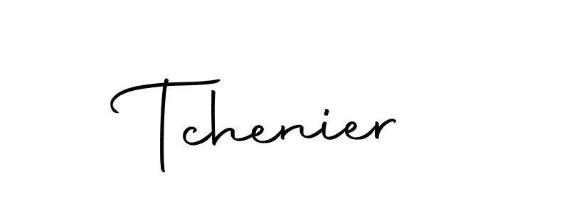 How to make Tchenier signature? Autography-DOLnW is a professional autograph style. Create handwritten signature for Tchenier name. Tchenier signature style 10 images and pictures png