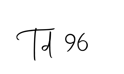 How to make Td 96 name signature. Use Autography-DOLnW style for creating short signs online. This is the latest handwritten sign. Td 96 signature style 10 images and pictures png
