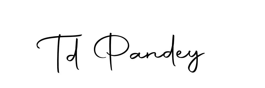 Similarly Autography-DOLnW is the best handwritten signature design. Signature creator online .You can use it as an online autograph creator for name Td Pandey. Td Pandey signature style 10 images and pictures png