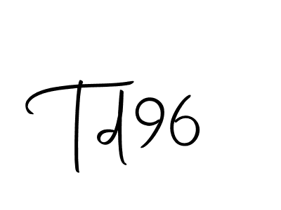 Make a beautiful signature design for name Td96. With this signature (Autography-DOLnW) style, you can create a handwritten signature for free. Td96 signature style 10 images and pictures png