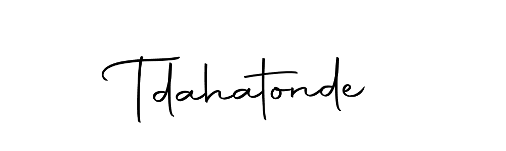 Best and Professional Signature Style for Tdahatonde. Autography-DOLnW Best Signature Style Collection. Tdahatonde signature style 10 images and pictures png