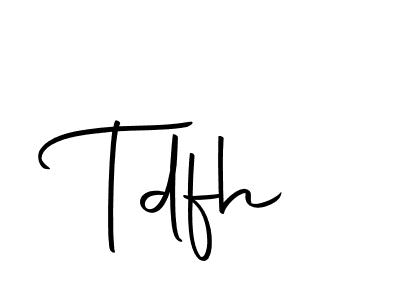 Check out images of Autograph of Tdfh name. Actor Tdfh Signature Style. Autography-DOLnW is a professional sign style online. Tdfh signature style 10 images and pictures png