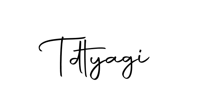 Best and Professional Signature Style for Tdtyagi. Autography-DOLnW Best Signature Style Collection. Tdtyagi signature style 10 images and pictures png