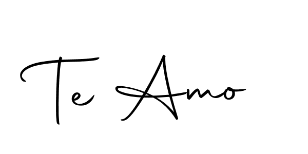 How to make Te Amo name signature. Use Autography-DOLnW style for creating short signs online. This is the latest handwritten sign. Te Amo signature style 10 images and pictures png