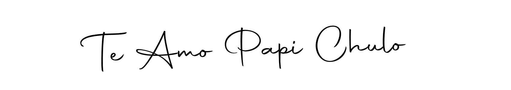 It looks lik you need a new signature style for name Te Amo Papi Chulo. Design unique handwritten (Autography-DOLnW) signature with our free signature maker in just a few clicks. Te Amo Papi Chulo signature style 10 images and pictures png