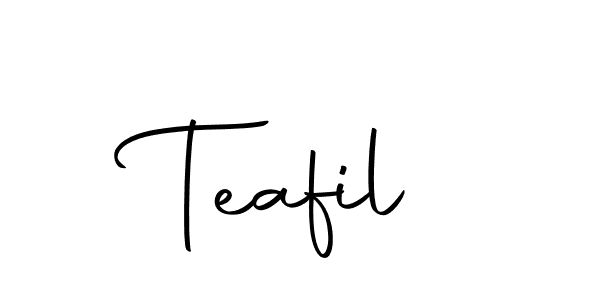 You can use this online signature creator to create a handwritten signature for the name Teafil. This is the best online autograph maker. Teafil signature style 10 images and pictures png