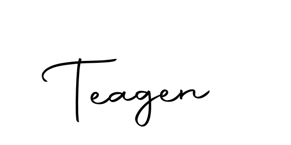 Create a beautiful signature design for name Teagen. With this signature (Autography-DOLnW) fonts, you can make a handwritten signature for free. Teagen signature style 10 images and pictures png