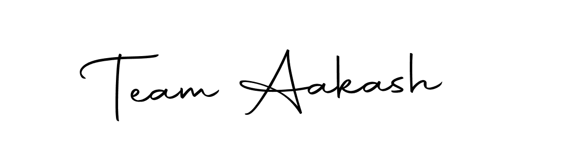 Create a beautiful signature design for name Team Aakash. With this signature (Autography-DOLnW) fonts, you can make a handwritten signature for free. Team Aakash signature style 10 images and pictures png