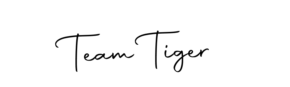 Create a beautiful signature design for name Team Tiger. With this signature (Autography-DOLnW) fonts, you can make a handwritten signature for free. Team Tiger signature style 10 images and pictures png