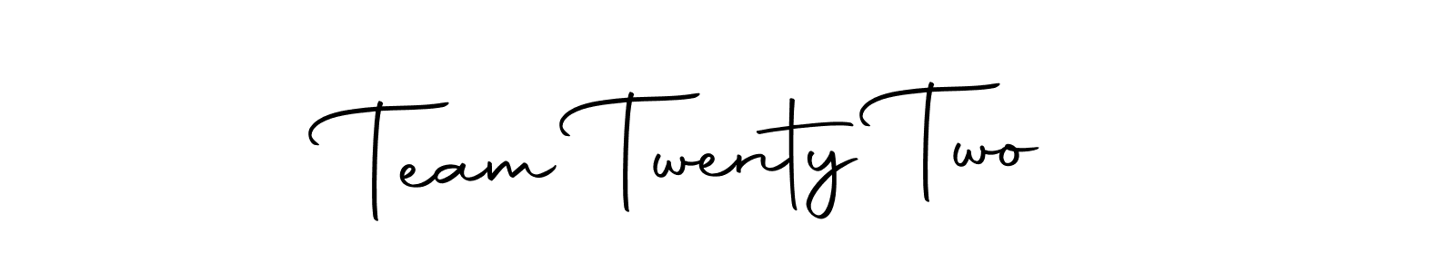 You should practise on your own different ways (Autography-DOLnW) to write your name (Team Twenty Two ;o)) in signature. don't let someone else do it for you. Team Twenty Two ;o) signature style 10 images and pictures png
